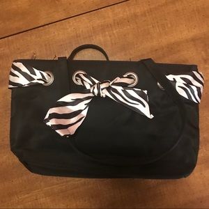 Black & Zebra Print Purse
